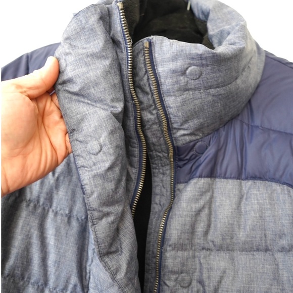 Women's Marmot Viansa 700 Fill Down Arctic Navy Jacket Size L - Picture 9 of 10